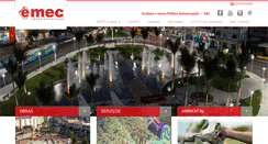 Desktop Screenshot of emecservice.com.br
